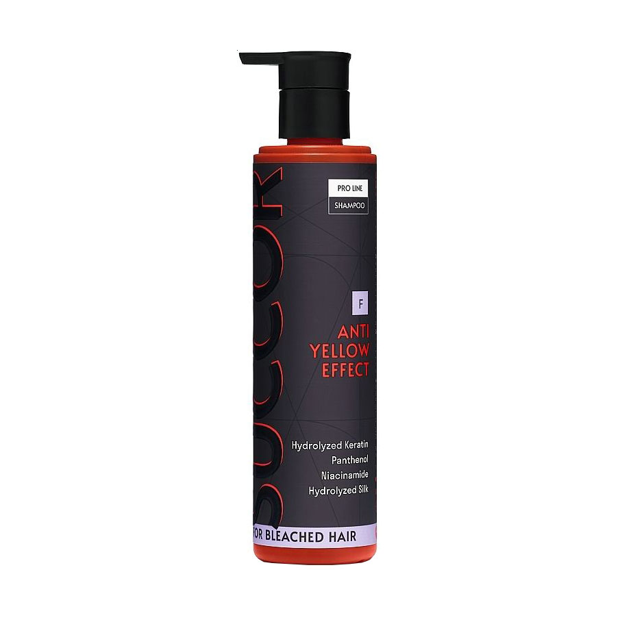 Шампунь Succor Anti Yellow Effect Shampoo від жовтизни, для освітленого волосся, 250 мл